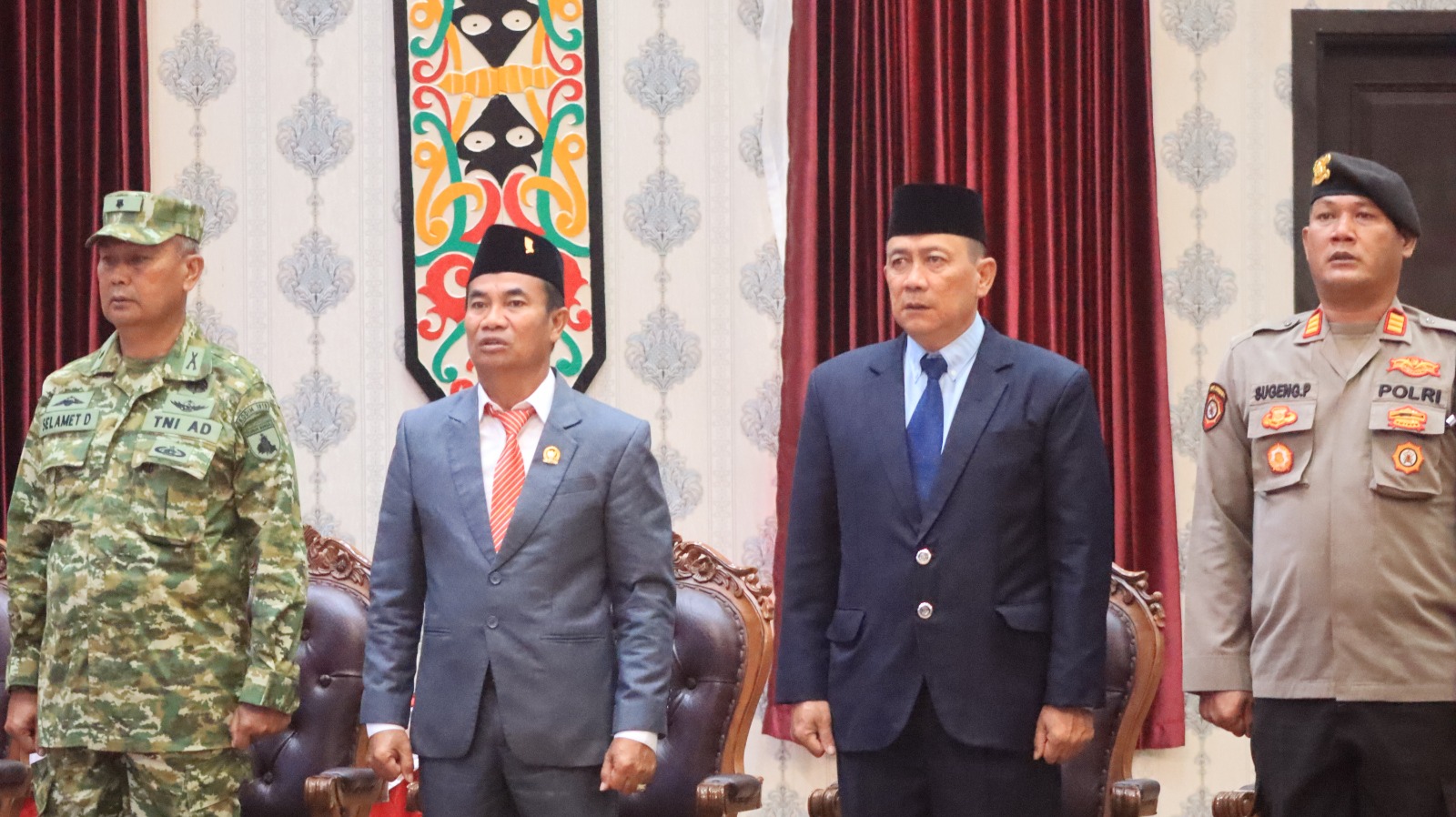 Pemkab Katingan Ikuti Rapat Paripurna Pidato Kenegaraan Presiden RI dalam Rangka HUT ke-81 Kemerdekaan RI