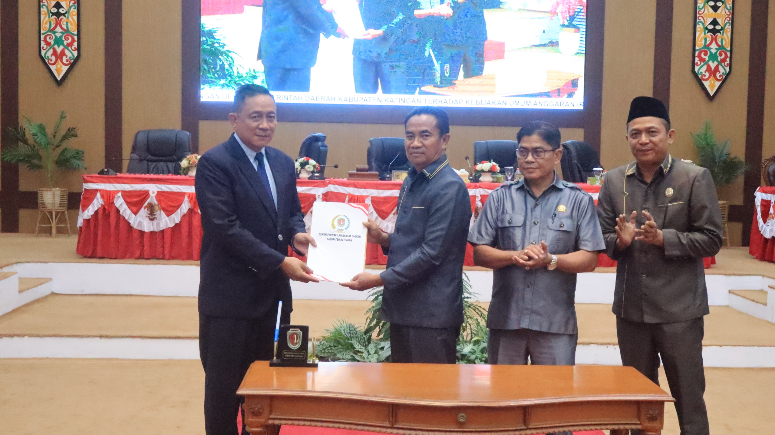 Rapat Paripurna Penetapan KUA-PPAS APBD Kabupaten Katingan Tahun Anggaran 2027 Digelar