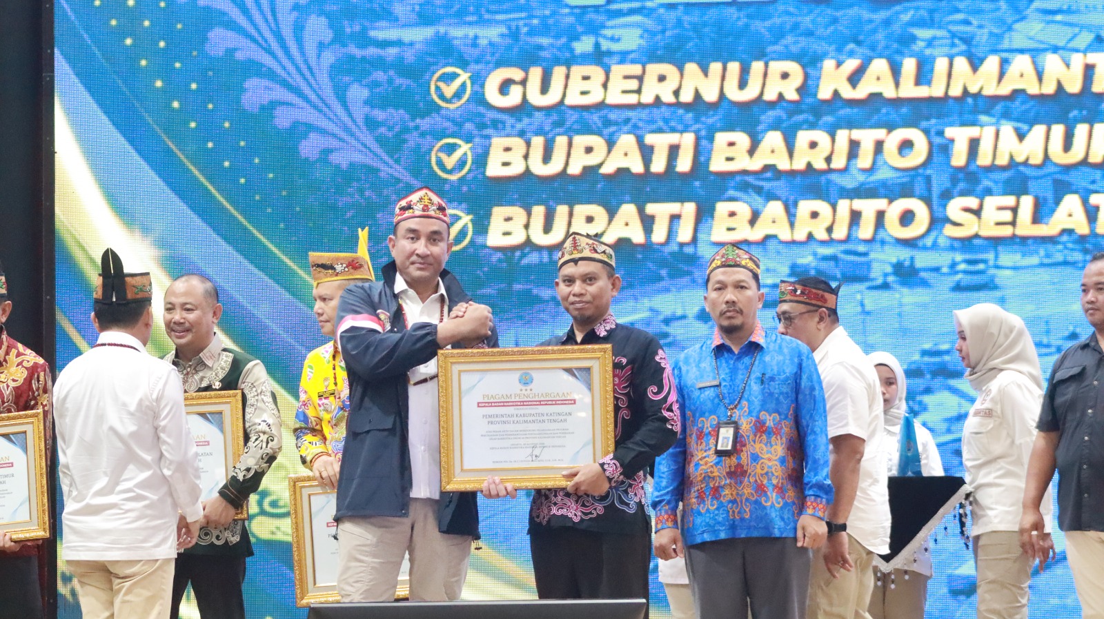 Pemkab Terima Penghargaan P4GN, Komitmen Katingan Perangi Narkotika