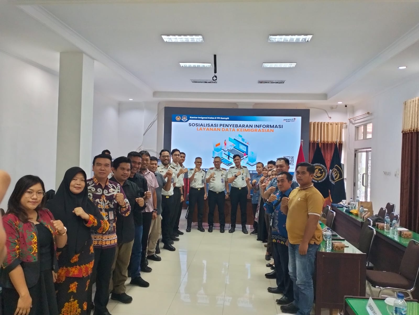 Perkuat Ketertiban Daerah, Bakesbangpol Katingan Hadiri Rapat Koordinasi TIMPORA 2026