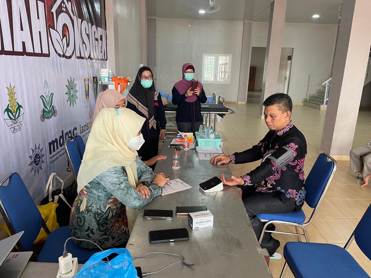 WABUP KATINGAN KUNJUNGI RUMAH OKSIGEN SEKALIGUS CEK KESEHATAN