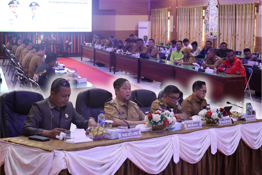 Pemkab Katingan Gelar Rakor Mekanisme Kerja Sama Perdagangan Karbon Sektor Kehutanan