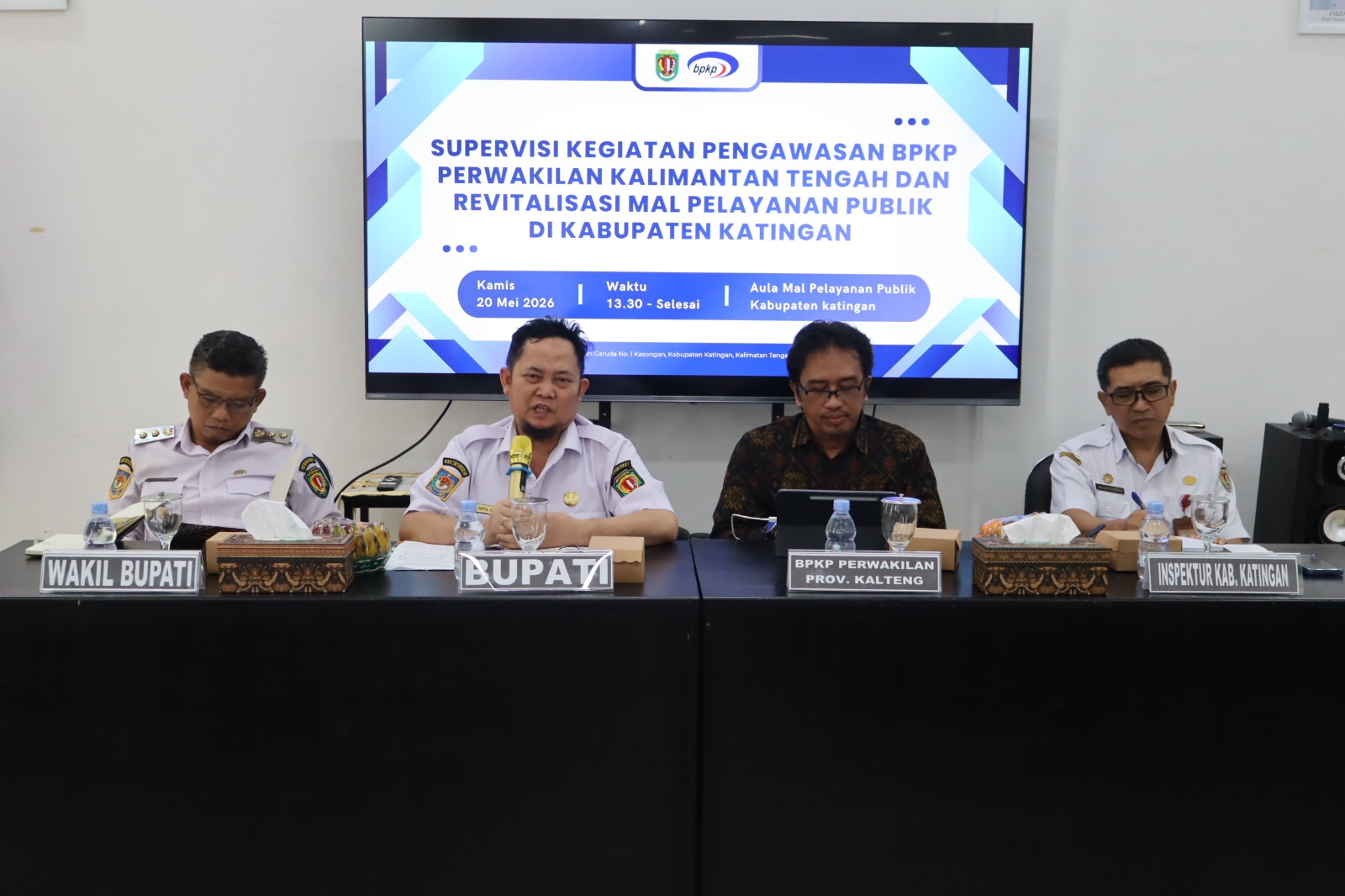 Pemkab Katingan Perkuat Kolaborasi dengan Dunia Usaha dalam Forum Supervisi BPKP