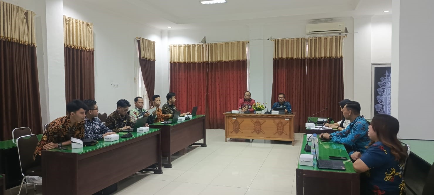 ENTRY MEETING PENILAIAN PENYELENGGARAAN STATISTIK SEKTORAL DAERAH DIGELAR DI KABUPATEN KATINGAN
